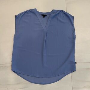 Banana Republic Blue V-Neck Top